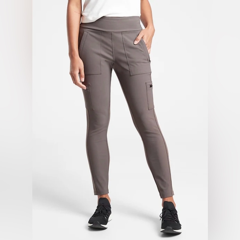 Athleta Headlands Hybrid Cargo Pants, Shale, 0